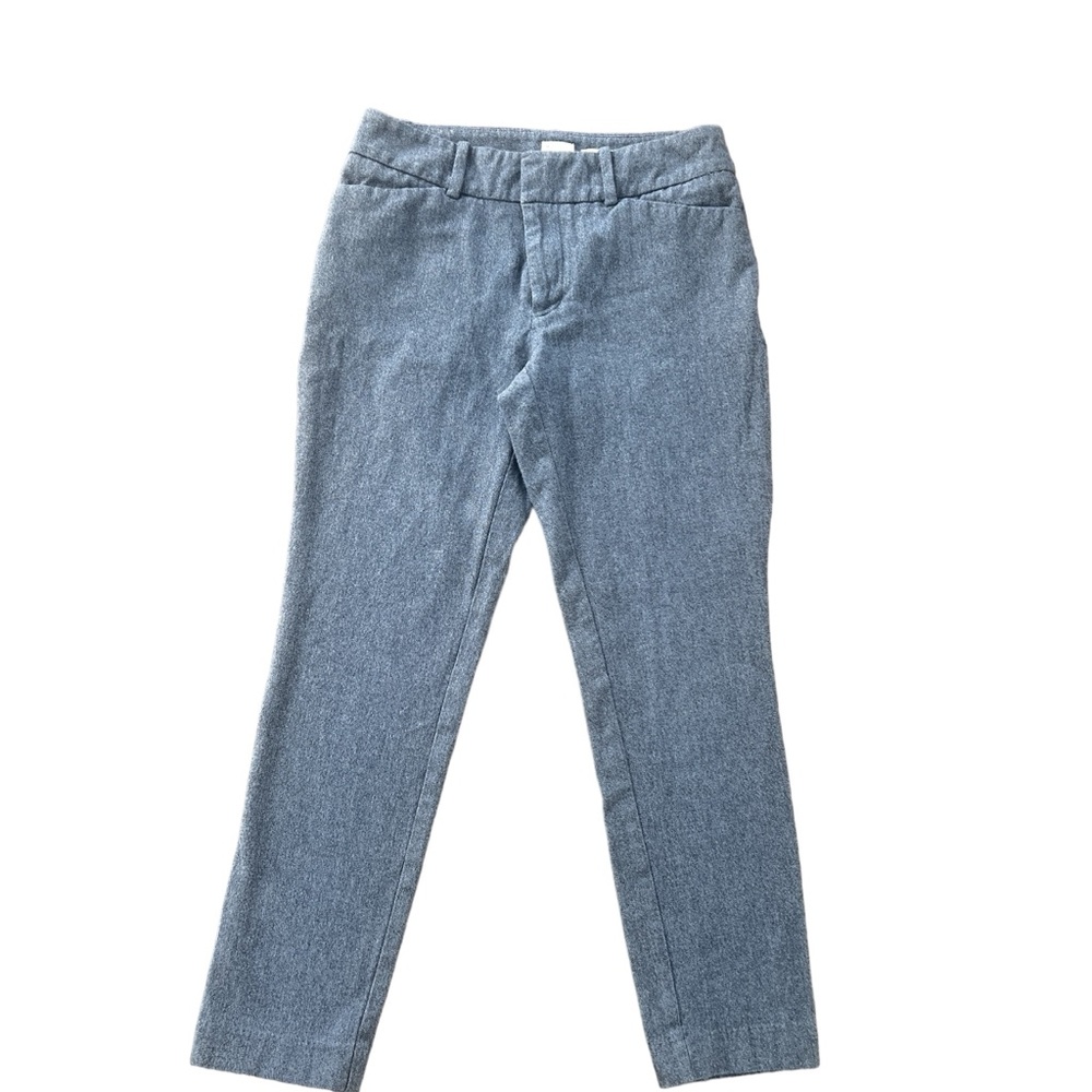 A New Day Cropped Gray Skinny Dress Pants